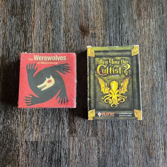 The Werewolves of Millers Hollow & Are You the Cultist? Party Edition Games - Picture 1 of 5